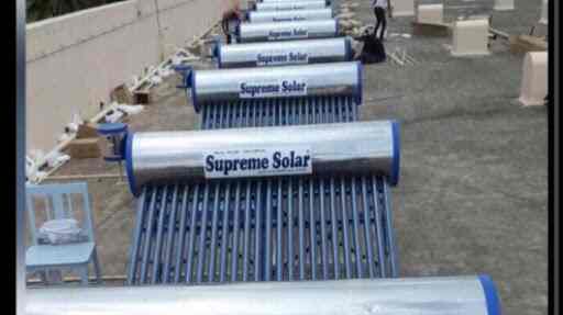 Raindrop Turbo Solar Water Heater | escapeauthority.com