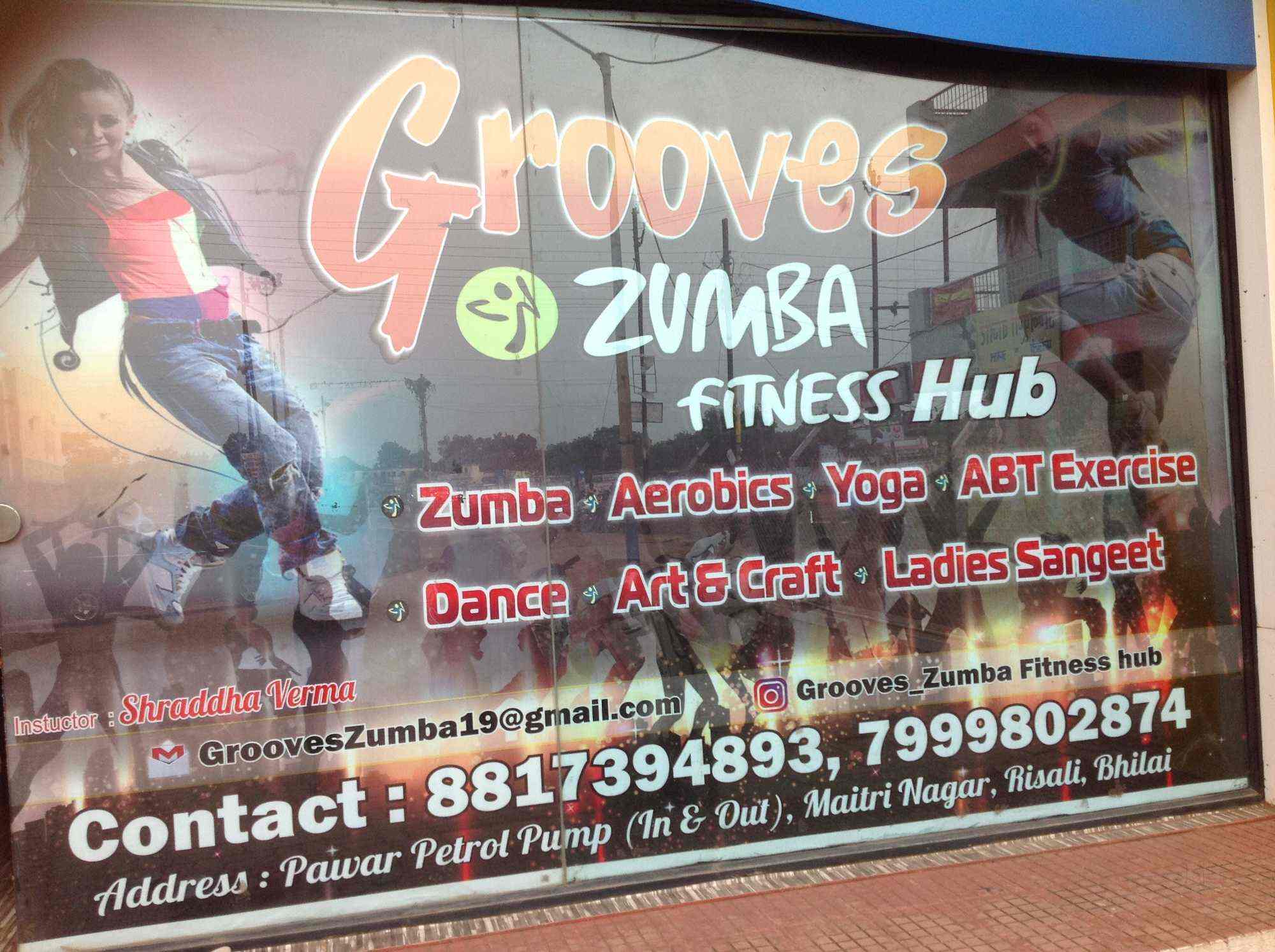 Grooves Zumba Fitness Hub Risali Yoga Classes In Durg Justdial