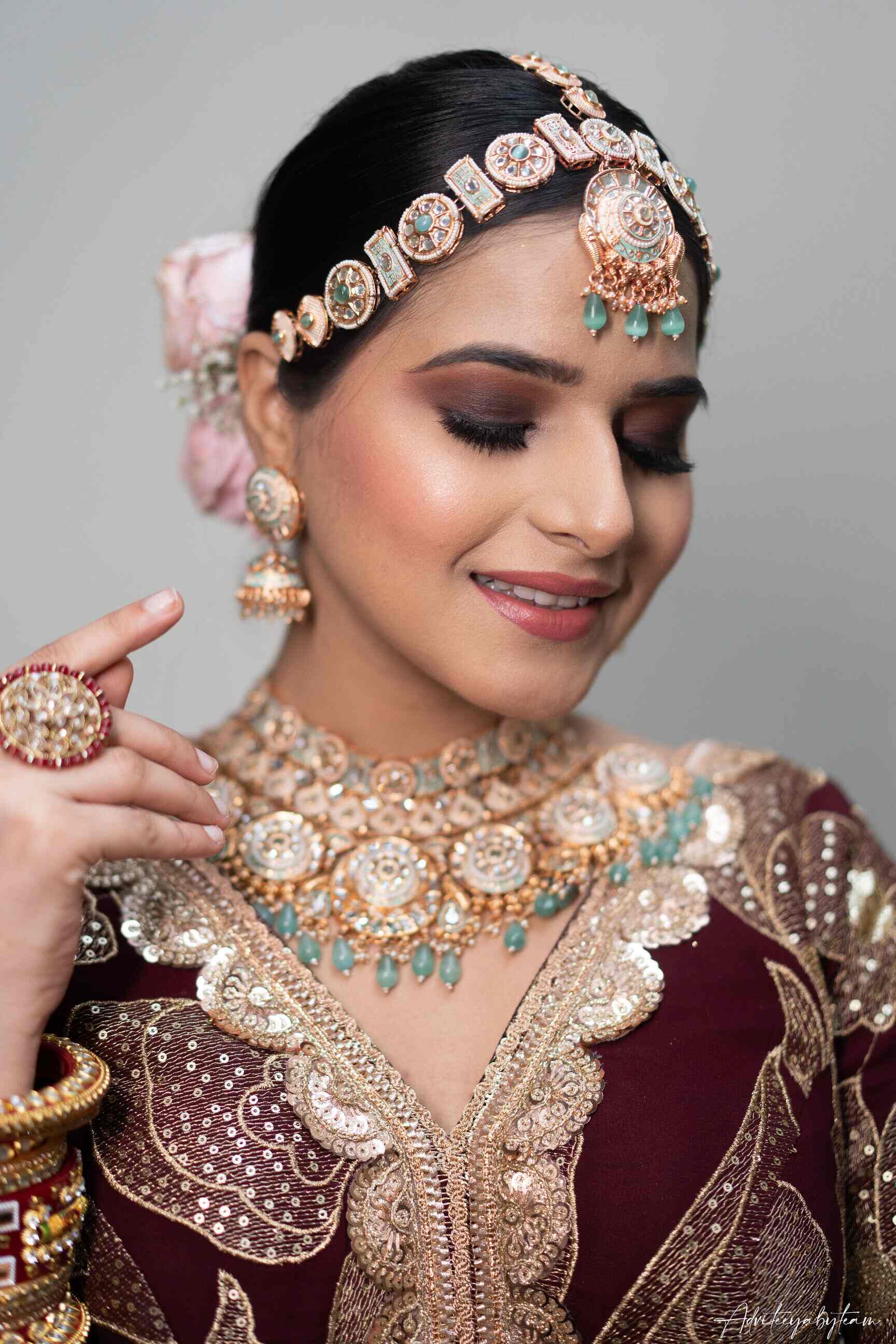 Indian Bridal Makeup Artist Sheffield Saubhaya Makeup