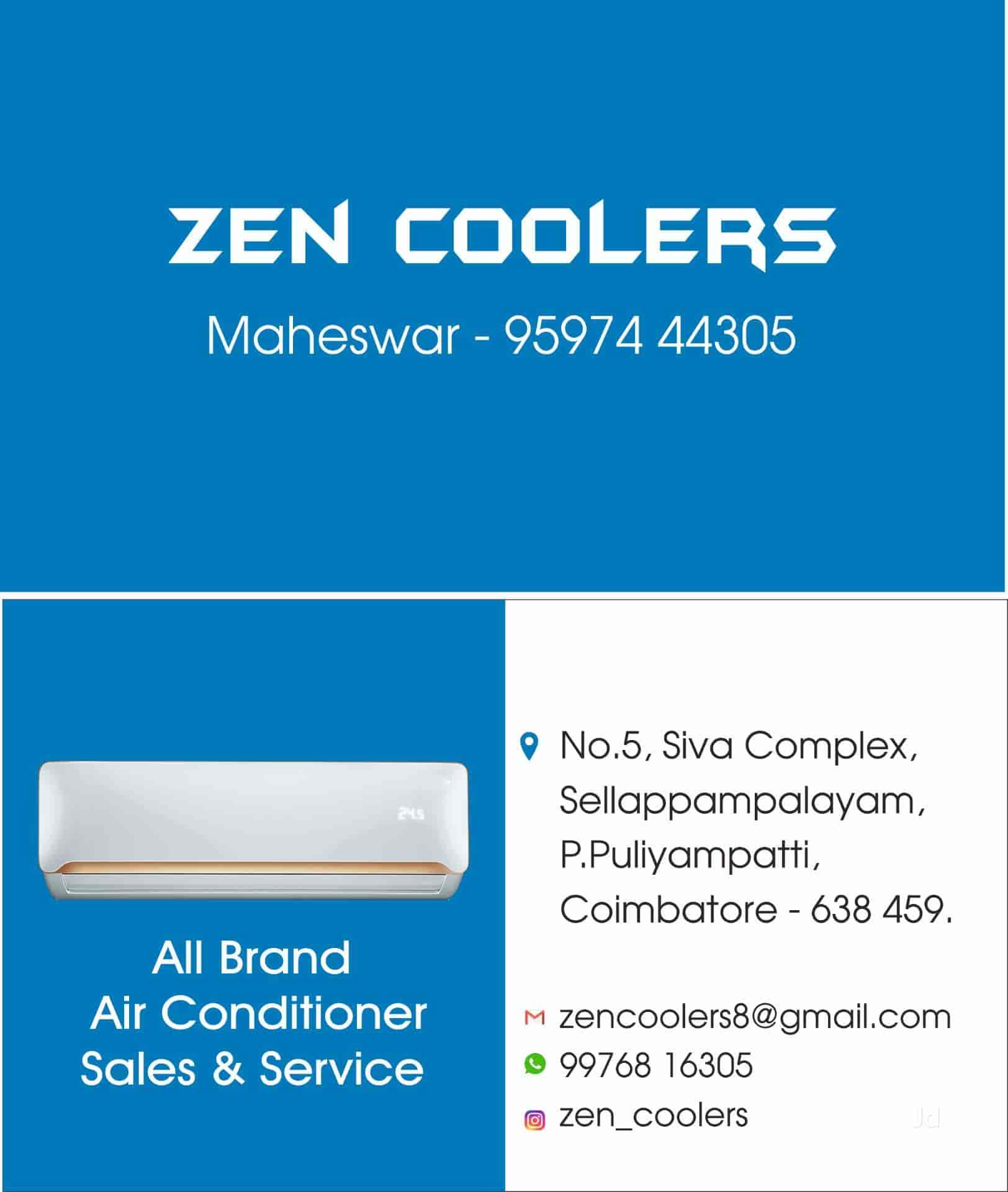 Zencoolers store