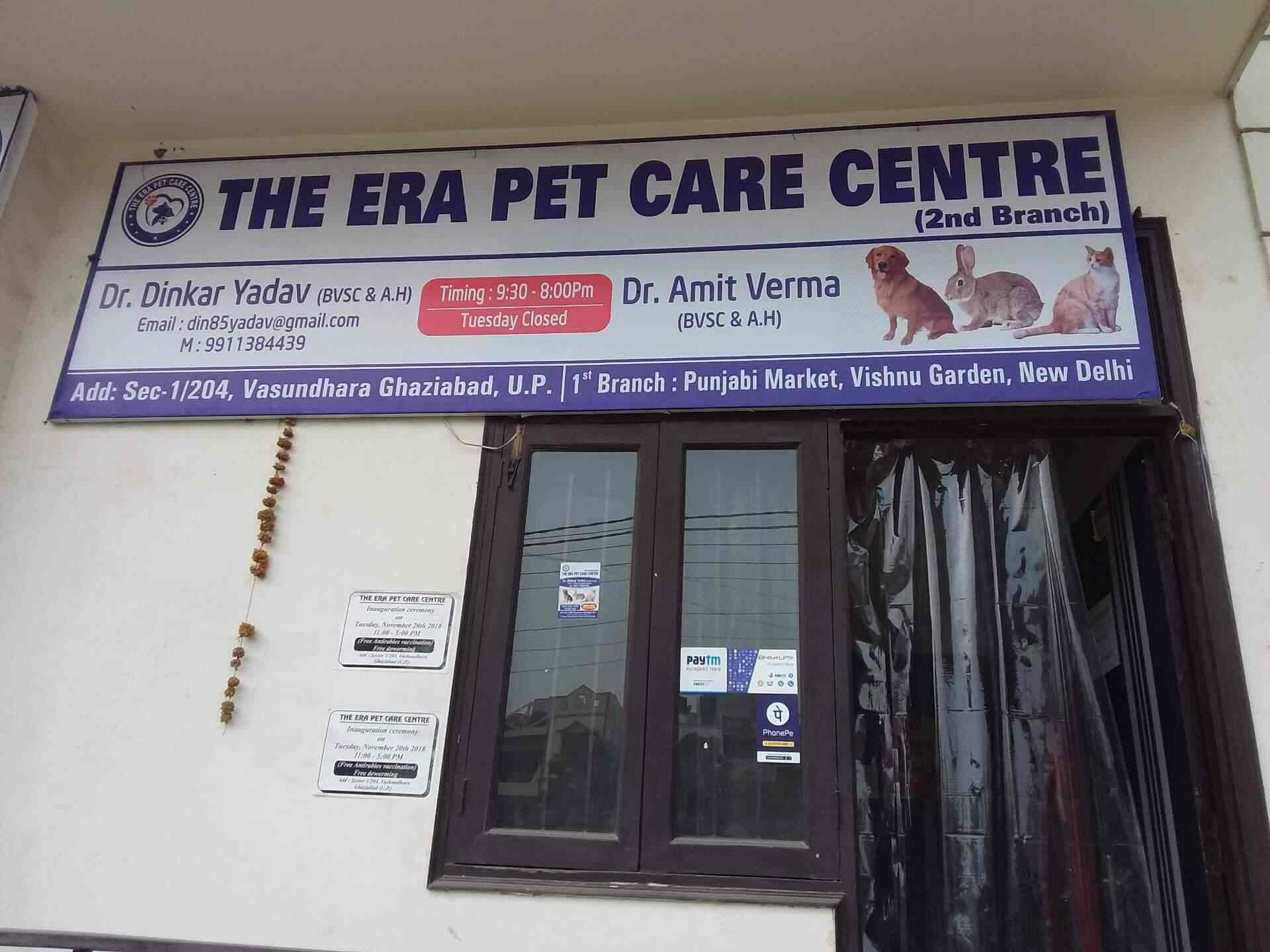 The Era Pet Care Center Veterinary Hospitals Book Appointment Online Veterinary Hospitals In Vasundhara Ghaziabad Delhi Justdial