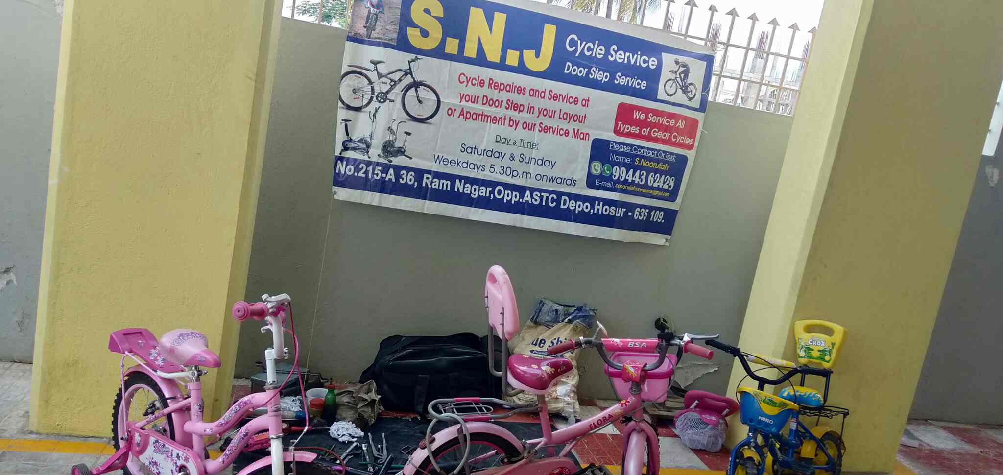 S.N.J Cycle Service At Doorstep And 