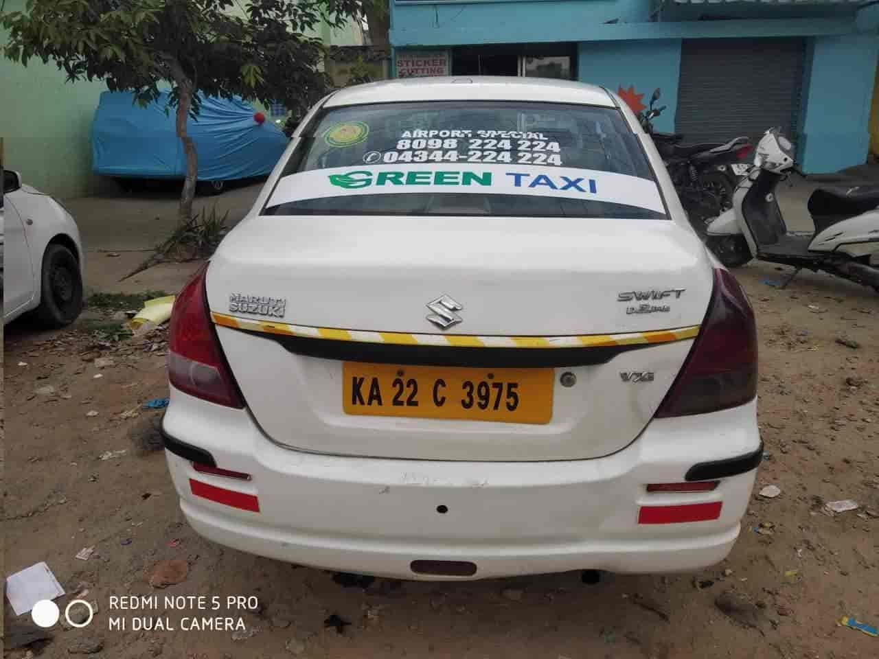 Vehicle Rental Price List of Green Taxi in Mookandapalli, Hosur