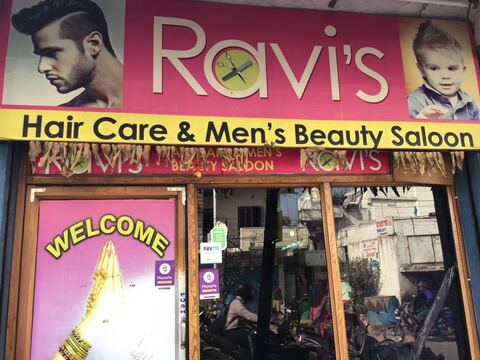 Ravis Hair Care Mens Beauty Saloon Sikh Village Salons In