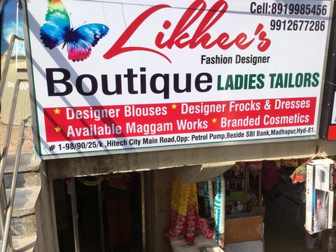 Likhees Fashion Designer Boutique Durgam Cheruvu Madhapur