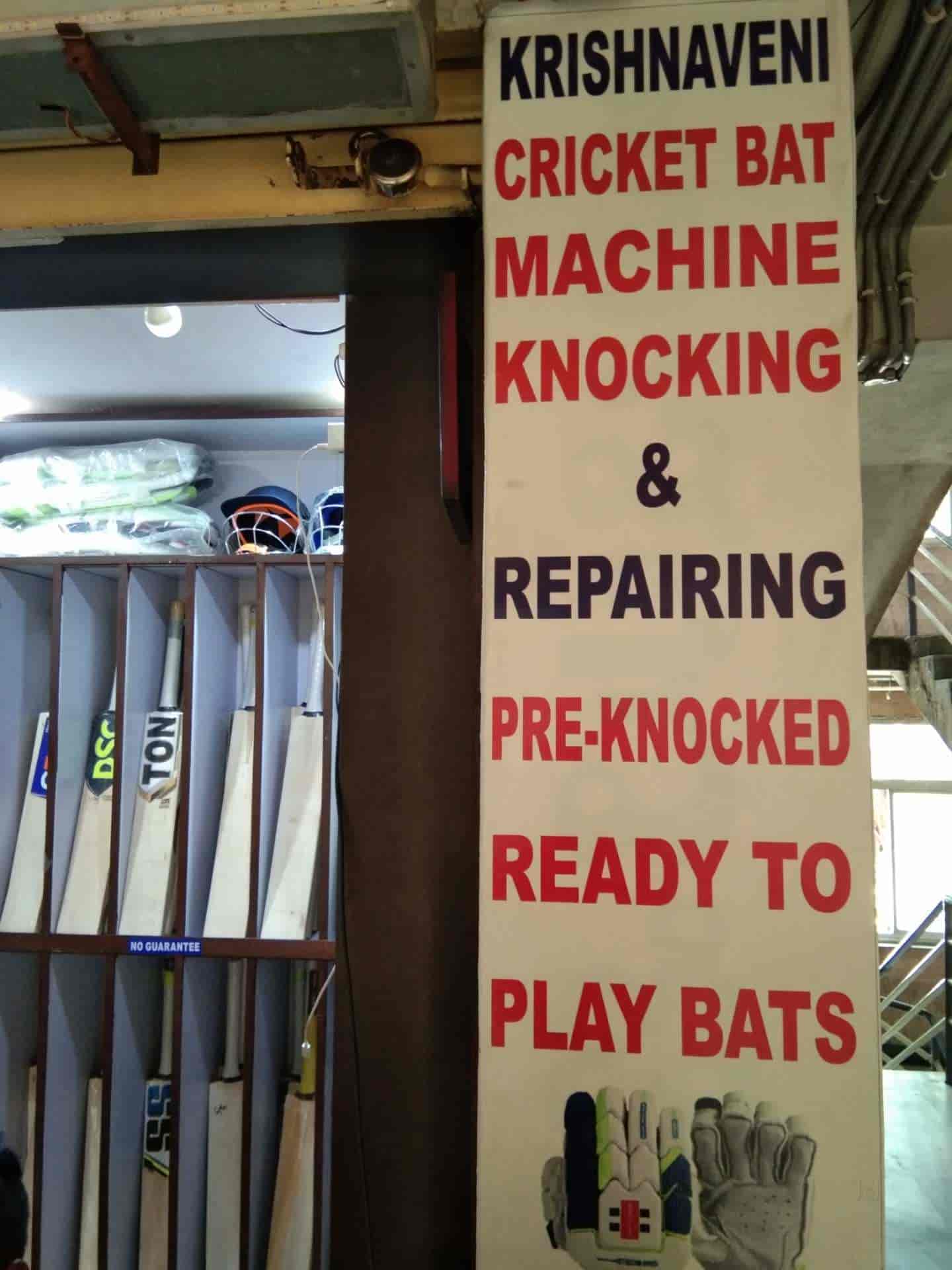 Krishnaveni Cricket Bats Machine Knocking And Repairing Krishnaveni Cricket Bats Machine Knocking And Repairing Secunderabad Ball Dealers In Hyderabad Justdial