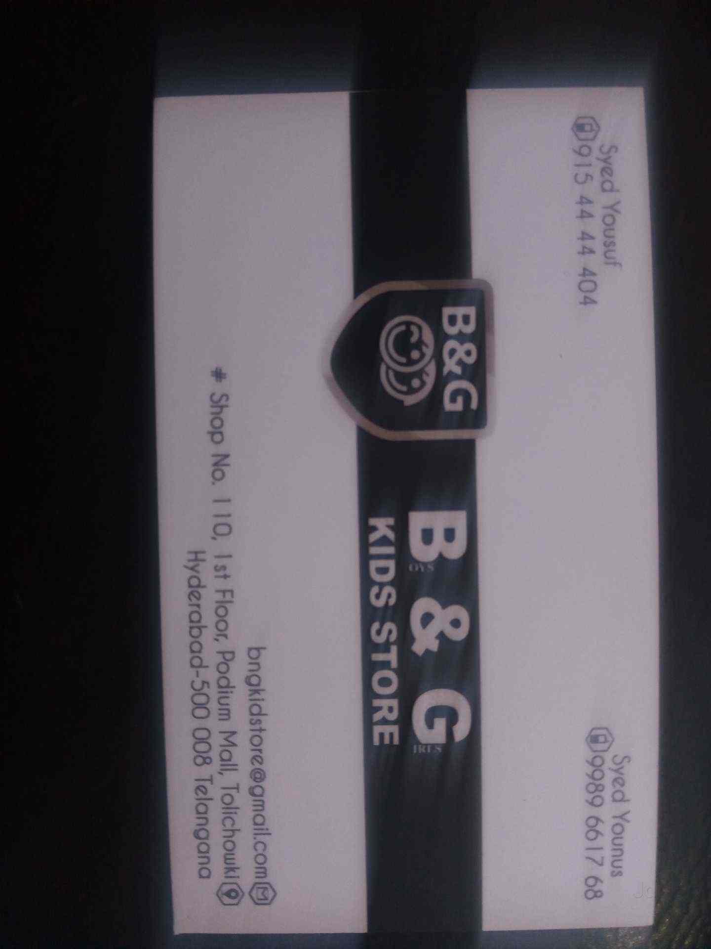 B G Kids Store Podium Mall Toli Chowki Toy Shops In Hyderabad Justdial