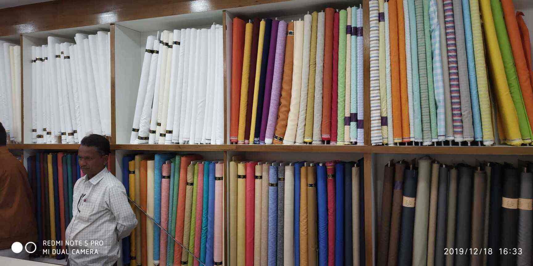 minister white shirt cloth material