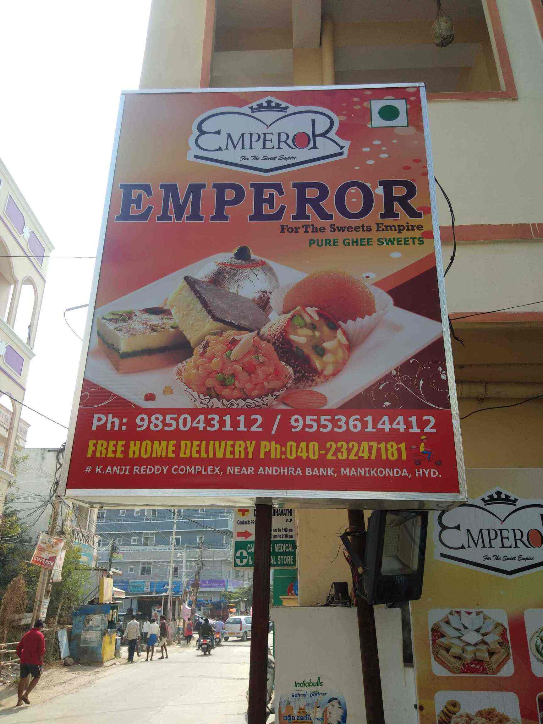 Emperor For The Sweets Empire Manikonda Hyderabad Street Food