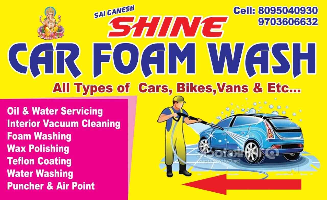 Shine Car Foam Wash L B Nagar Car Washing Services In Hyderabad