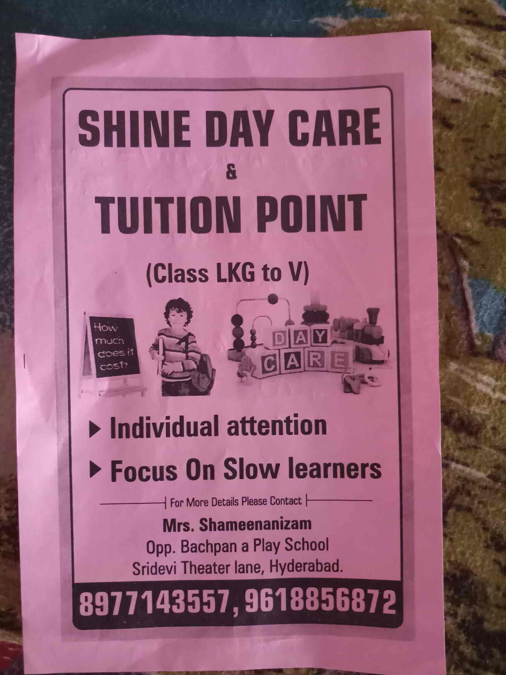 Shine Baby Day Care Centre Photos Chanda Nagar Hyderabad