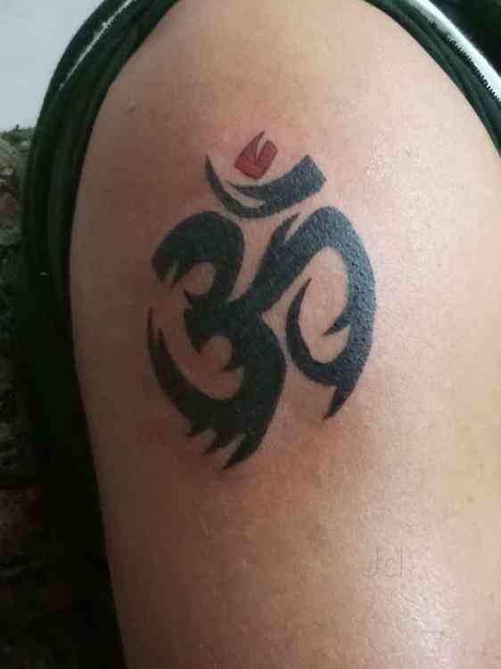 AJ initials tattoo with flying  Xpose Tattoos Jaipur  Facebook