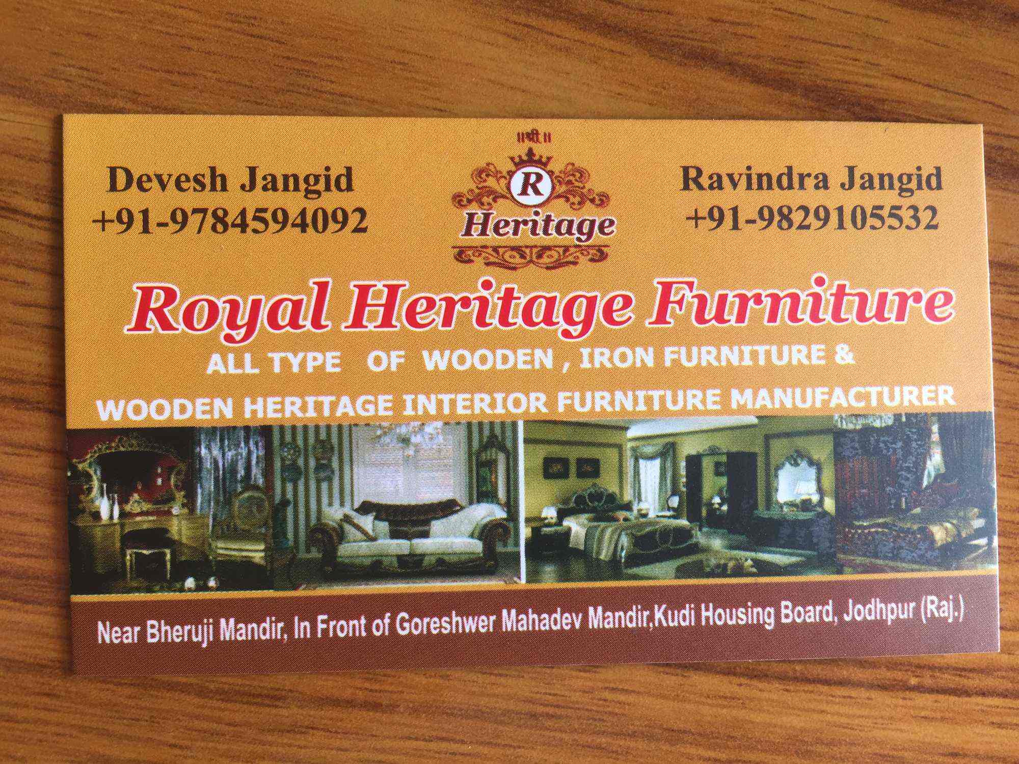 royal heritage furniture photos kudi bhagtasni housing board royal furniture flyer