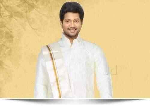pattu dress for groom