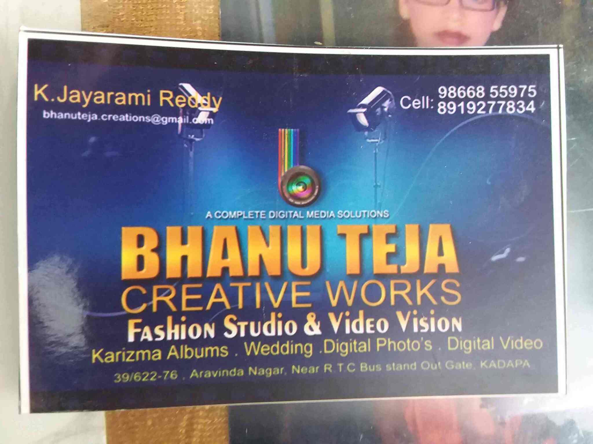 bhanu teja creative works