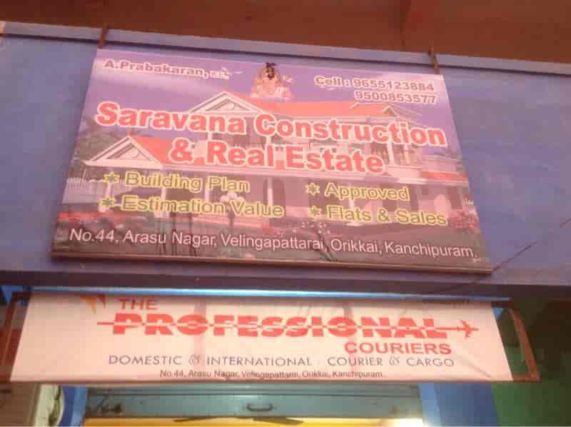 Saravana Construction Real Estate Kanchipuram Ho Estate Agents In Kanchipuram Justdial