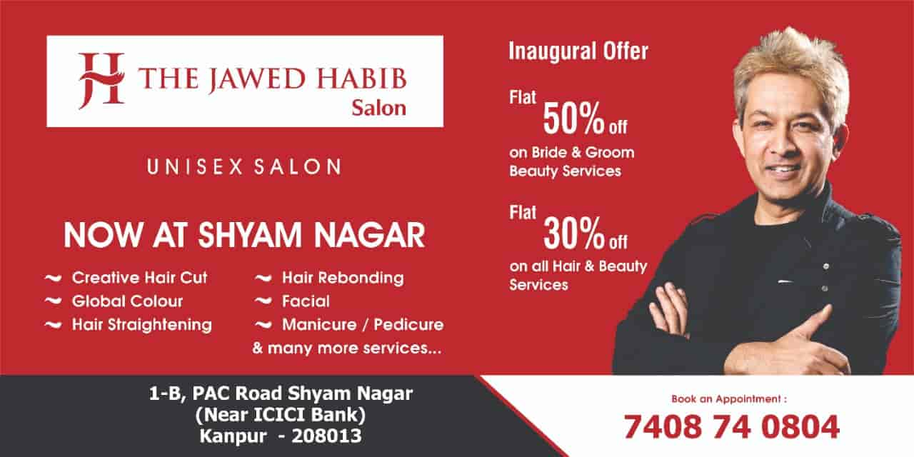 The Jawed Habib Salon in Shyam Nagar Kanpur Best Beauty Parlours