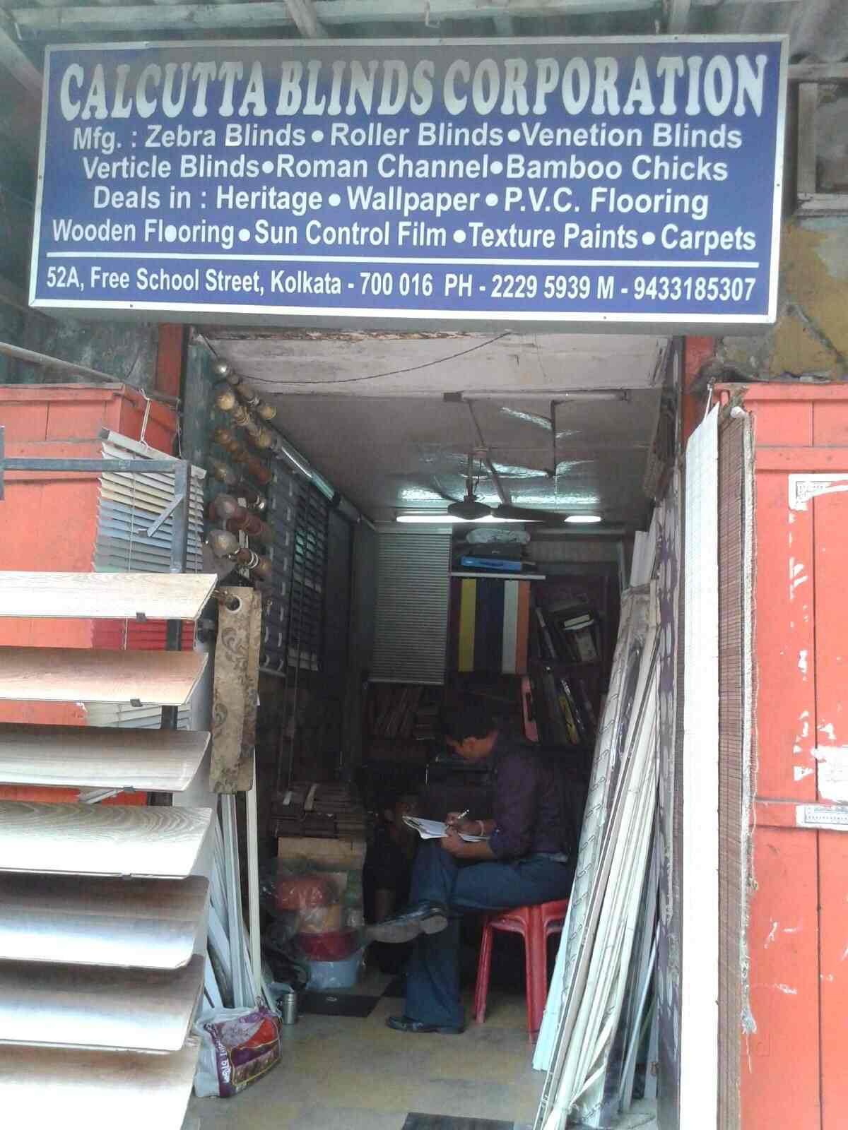 Calcutta Blinds Corporation Park Street Wall Paper Dealers In