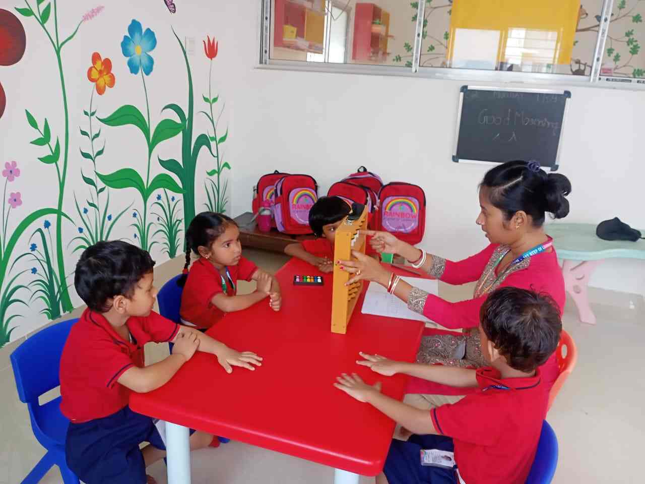 Rainbow 1st Step of Learning Play school Pre School