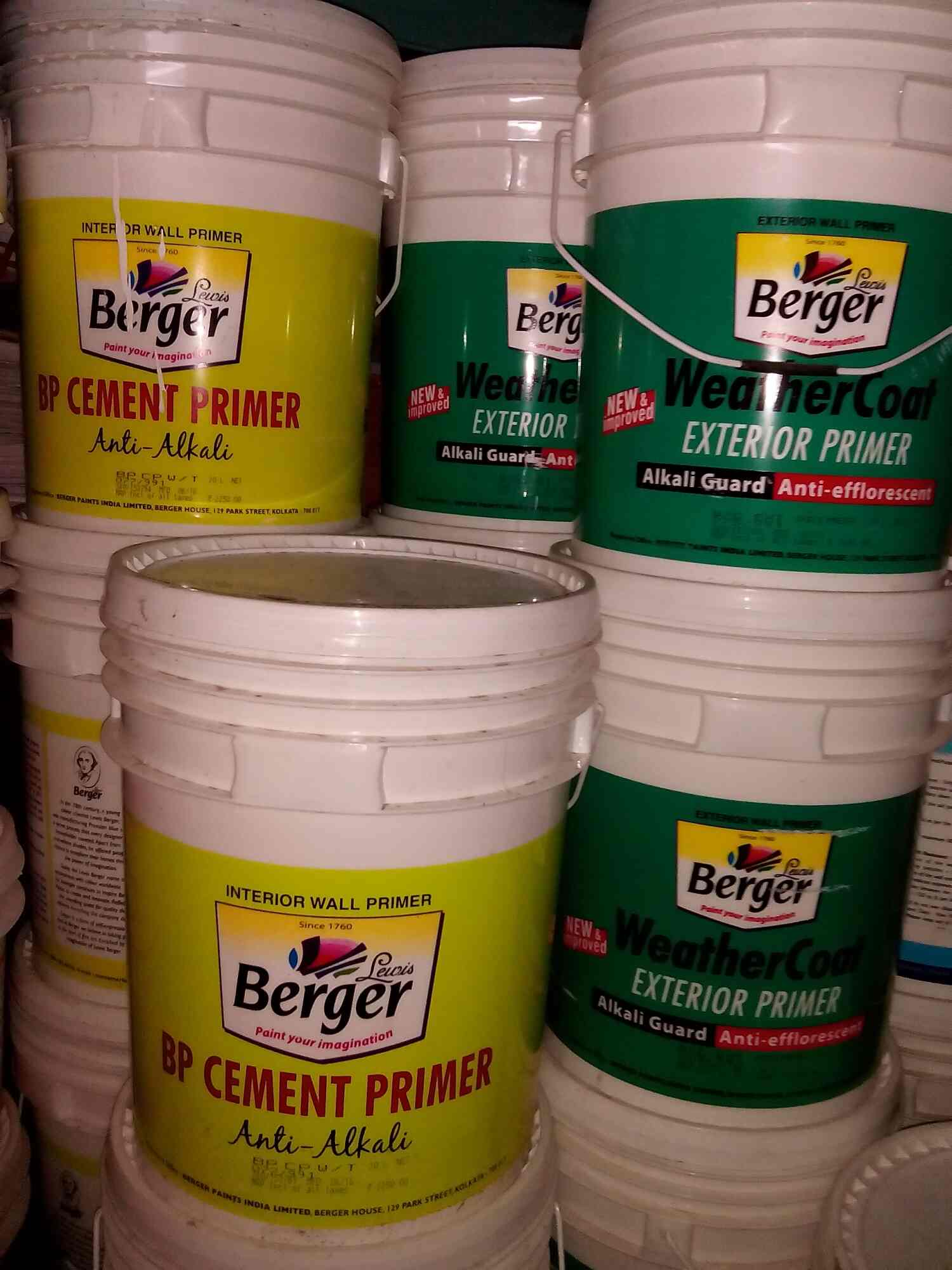 Berger Weathercoat Exterior Primer Color Paint
