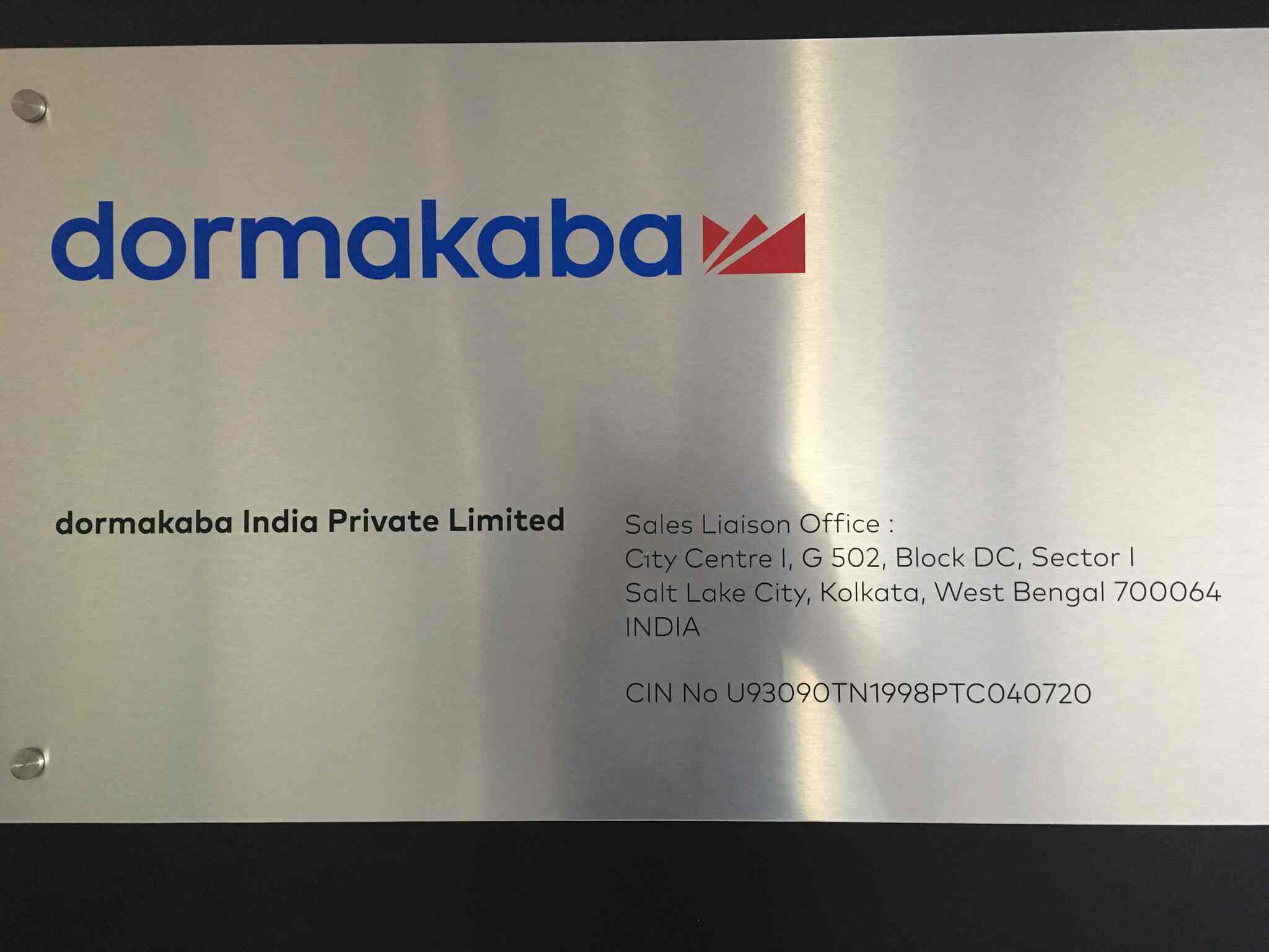 dormakaba india pvt ltd salt lake city