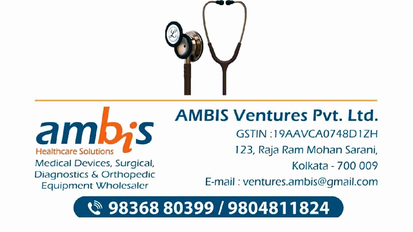 Ambis Ventures Pvt Ltd in Raja Ram Mohan Roy Sarani,Kolkata - Best Bipap  System Dealers near me in Kolkata - Justdial