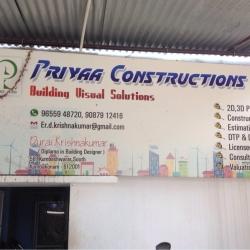 Priyaa Construction Near Sundaram Petrol Bunk Builders In