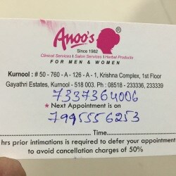 Anoos Hair Skin And Obesity Clinic C Camp Beauty Parlours In