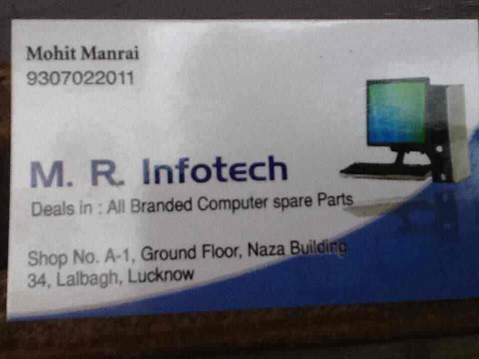 M R Infotech Lalbagh Computer Part Dealers In Lucknow Justdial