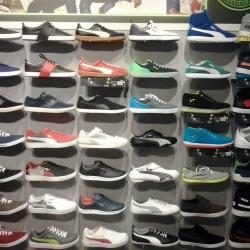 puma thunder spectra white green red