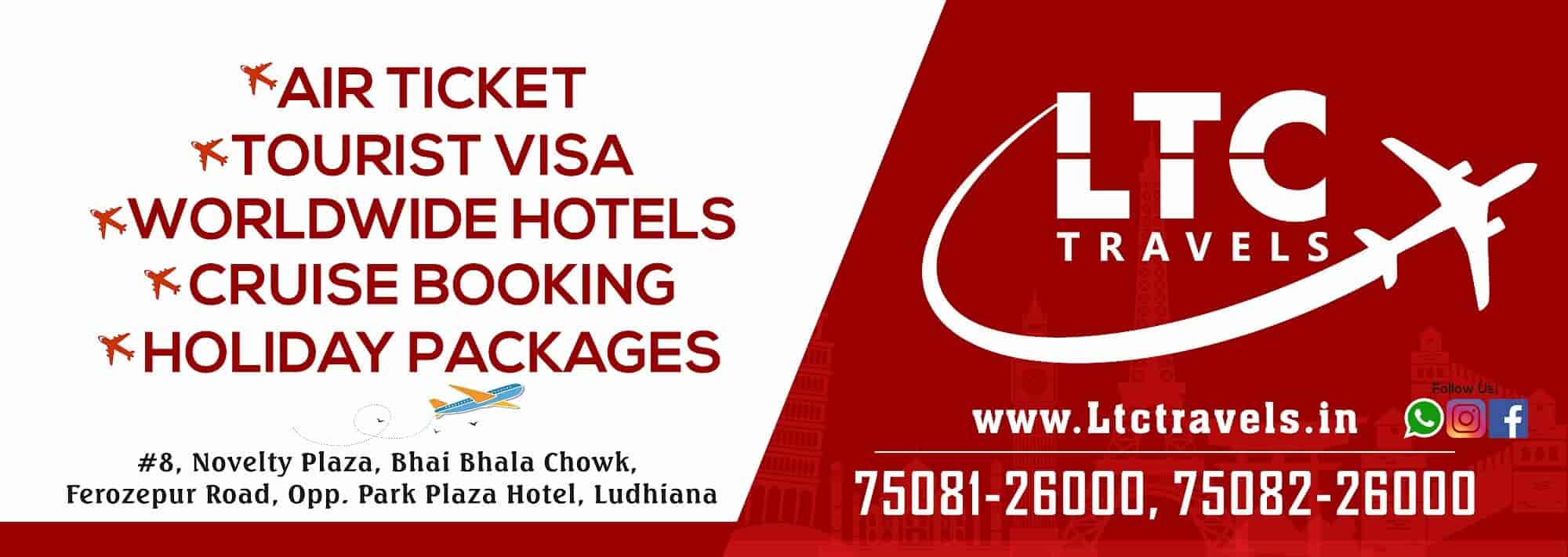 LTC TRAVELS in Bhai Wala Chowk,Ludhiana - Best Visa Assistance near me in  Ludhiana - Justdial