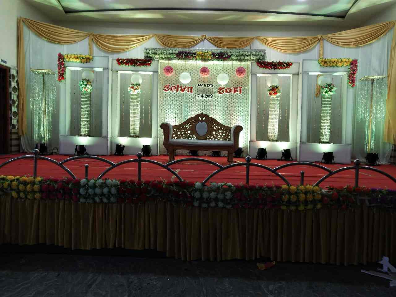 Trend Decoration Events Management Tallakulam Stage