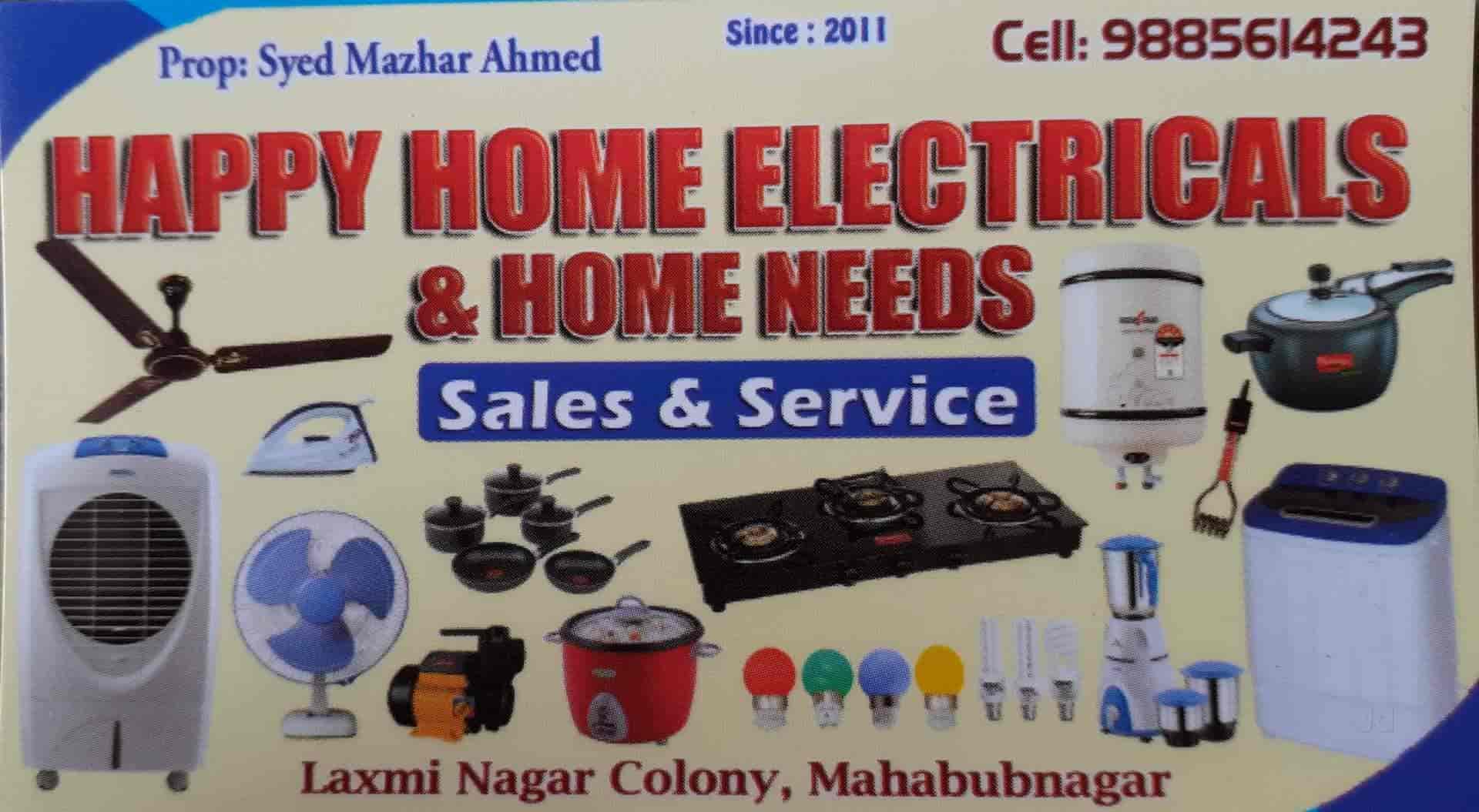 Happy Home Electricals And Home Needs Mettugadda Ac Repair Services In Mahabubnagar Justdial