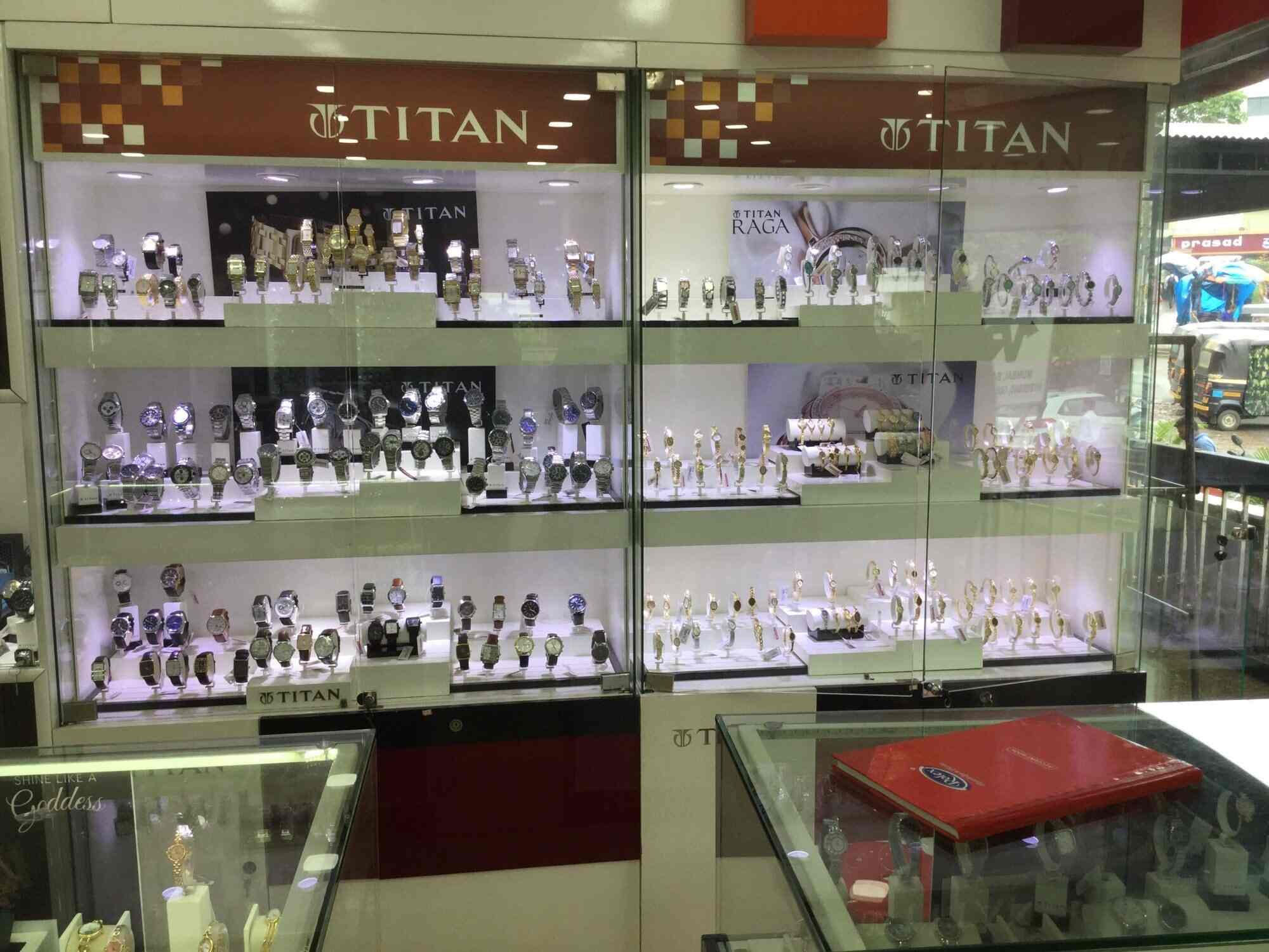 titan clock showroom