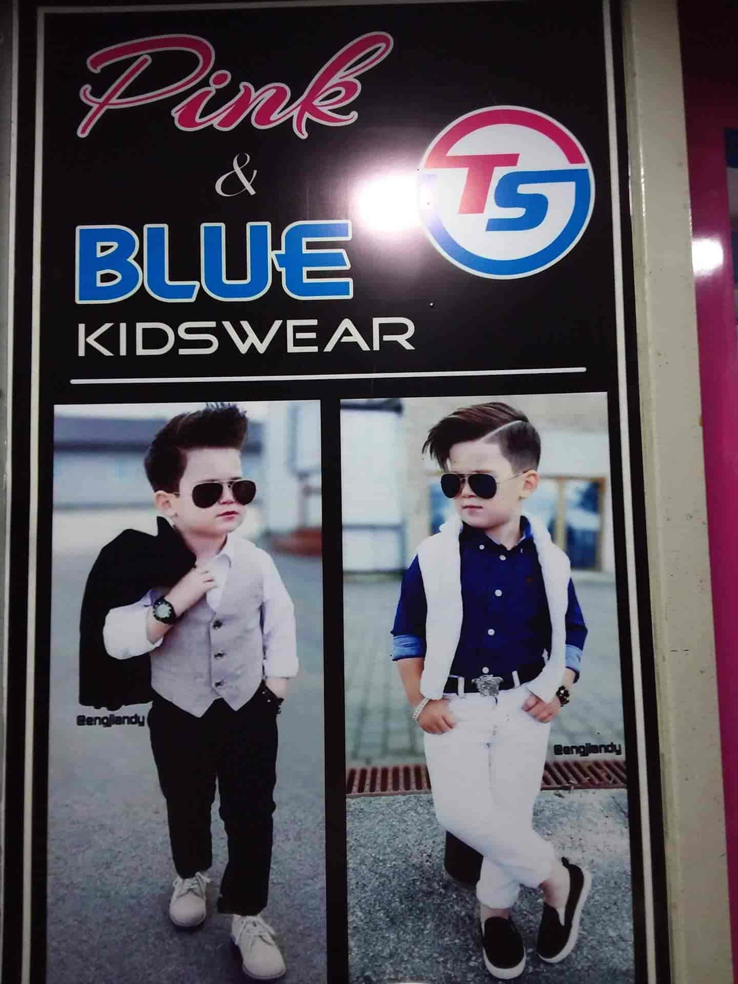 pink blue kidswear