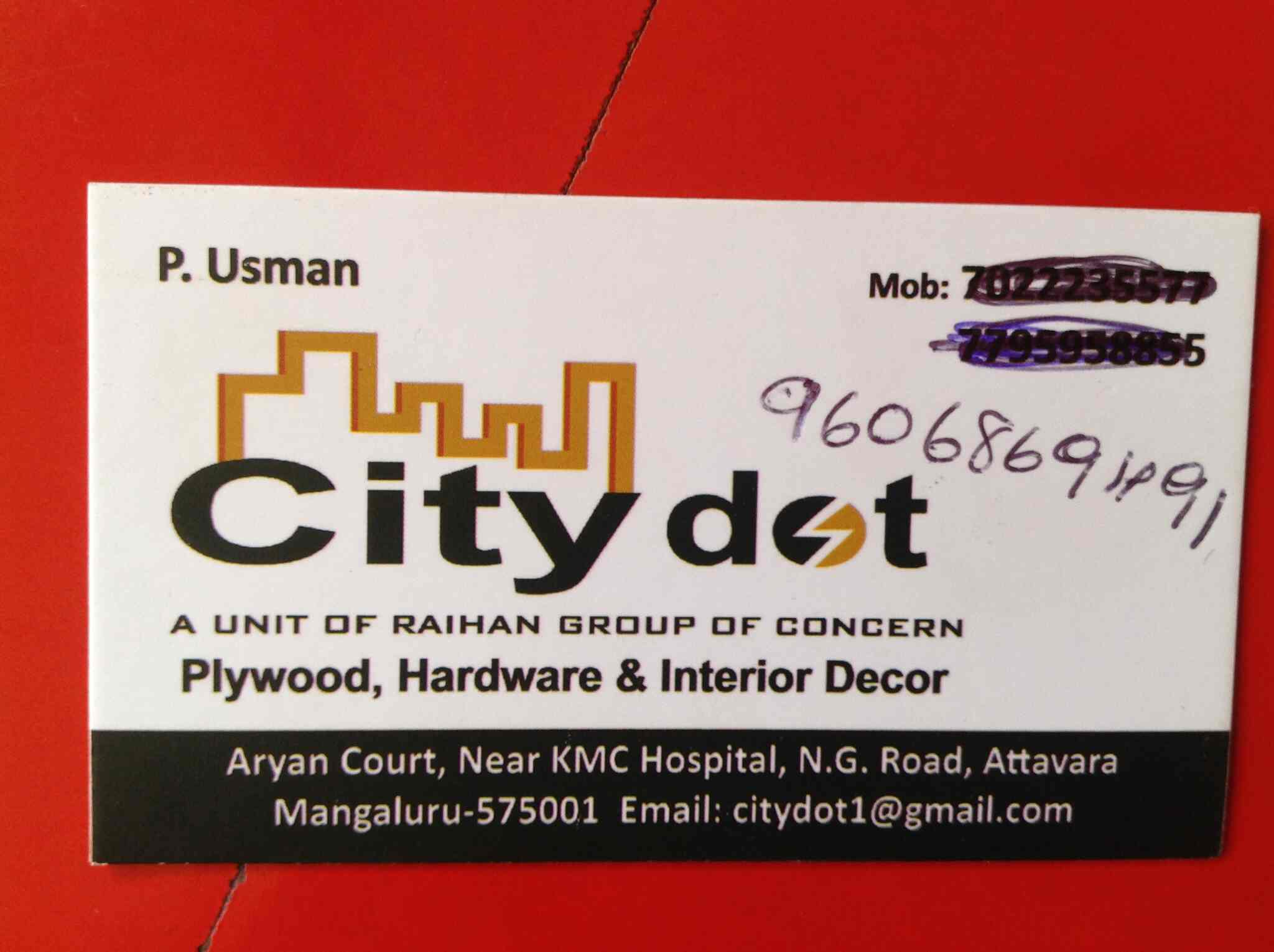 City Dot Nandigudda Hardware Shops In Mangalore Justdial