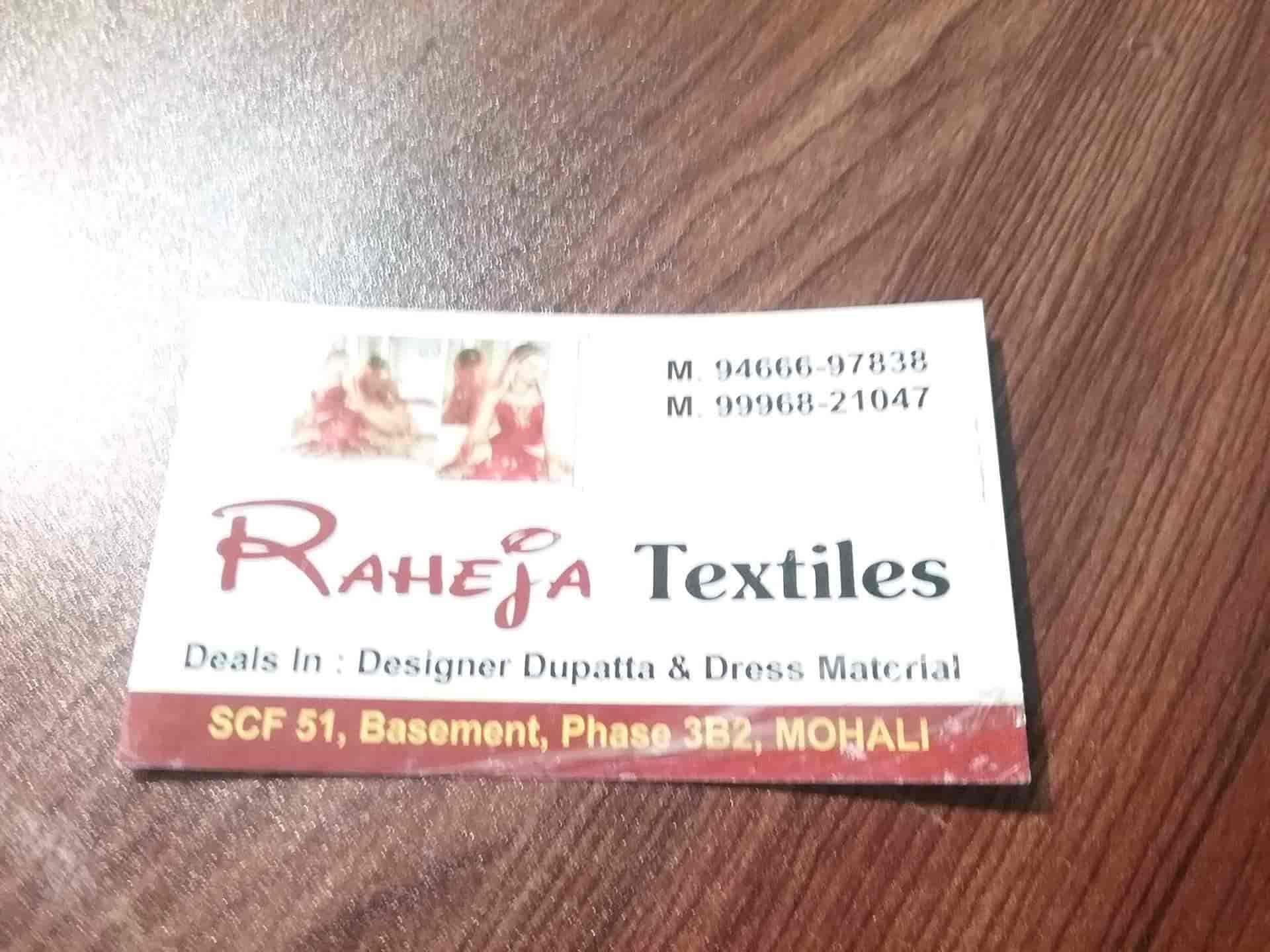 raheja dress material