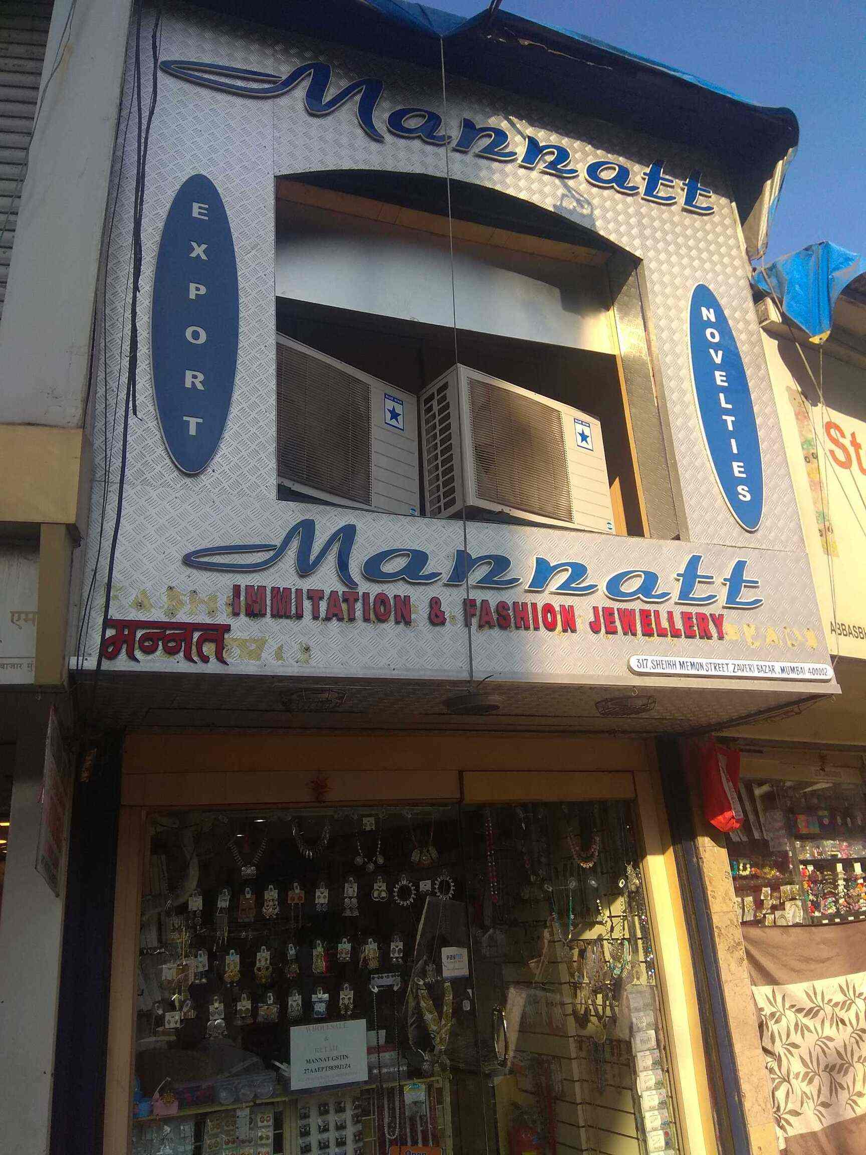 Mannatt Fashion Jewellery, Zaveri Bazar 