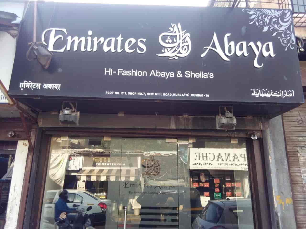 Emirates Abaya in Kurla West,Mumbai - Best Readymade Garment Retailers in  Mumbai - Justdial