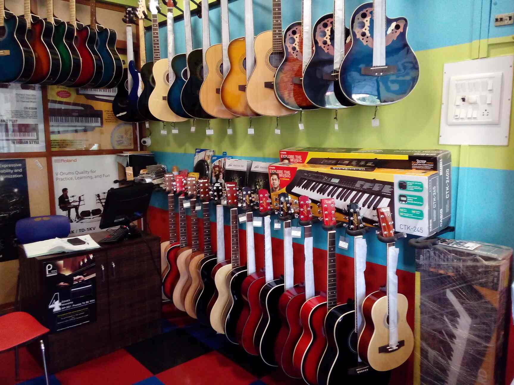 cheap guitar shop