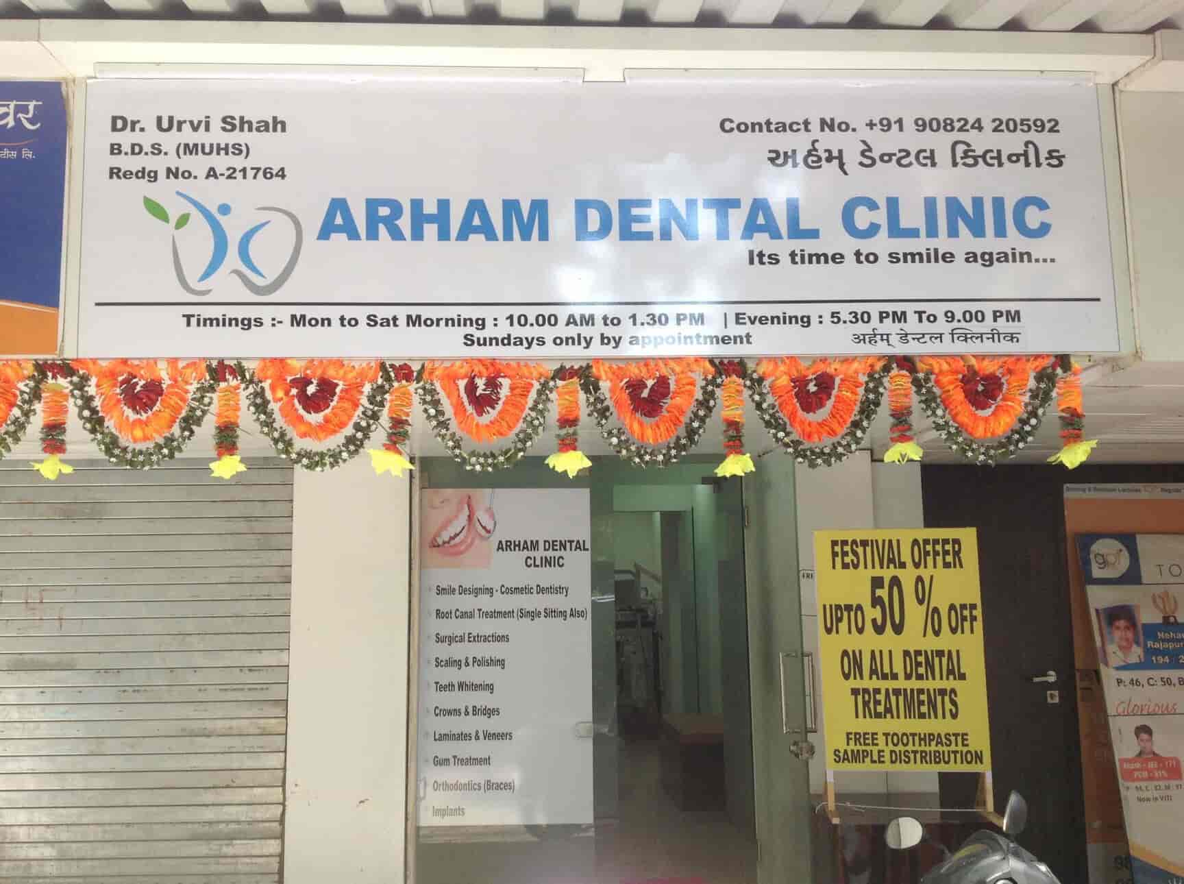 Arham Dental Clinic Dentists Book Appointment Online