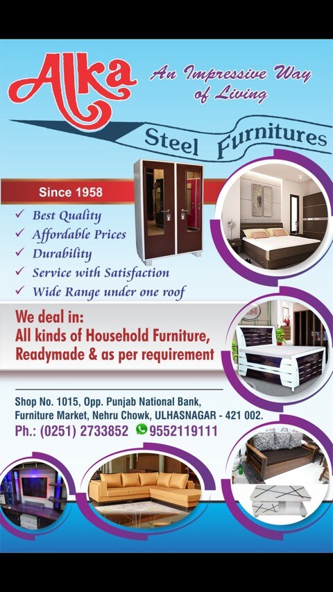 Alka Furnitures Ulhasnagar No 2 Furniture Dealers In Thane