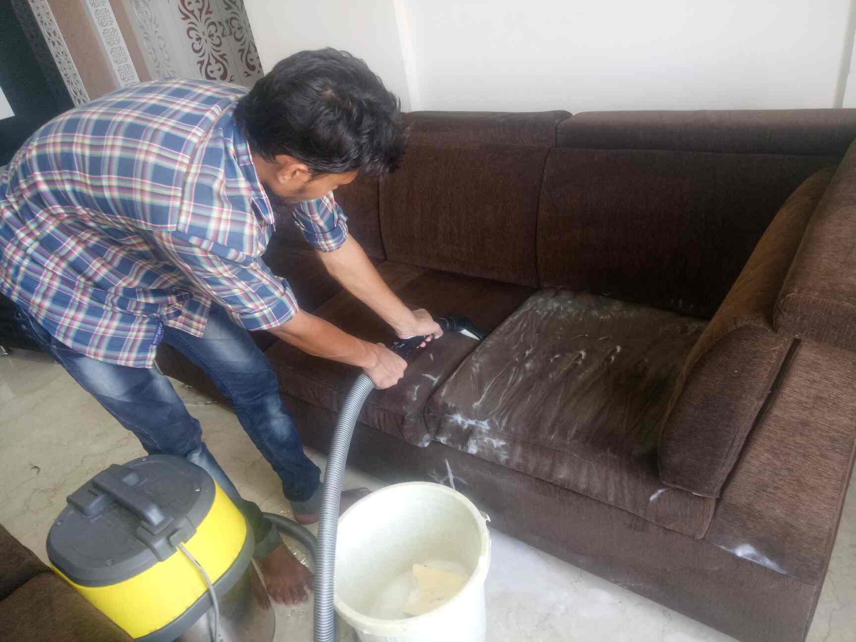 Fabric Fresh Sofa Dry Cleaning Services Nerul Sector 21 Sofa