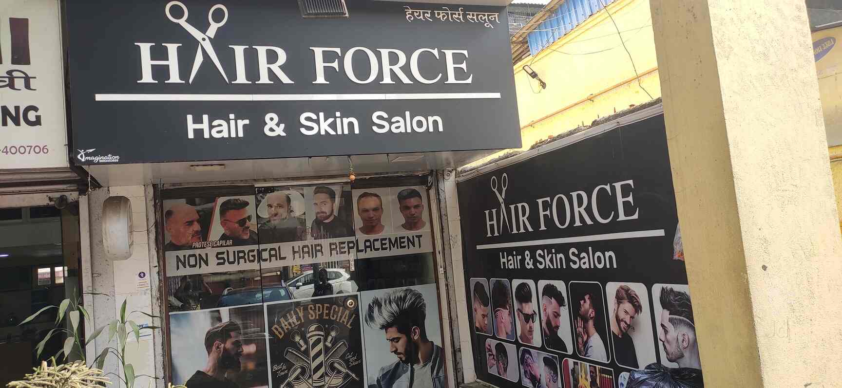 Hair Force Salon And Non Surgical Hair Replacement, Nerul - Salons in  Mumbai, Mumbai - Justdial