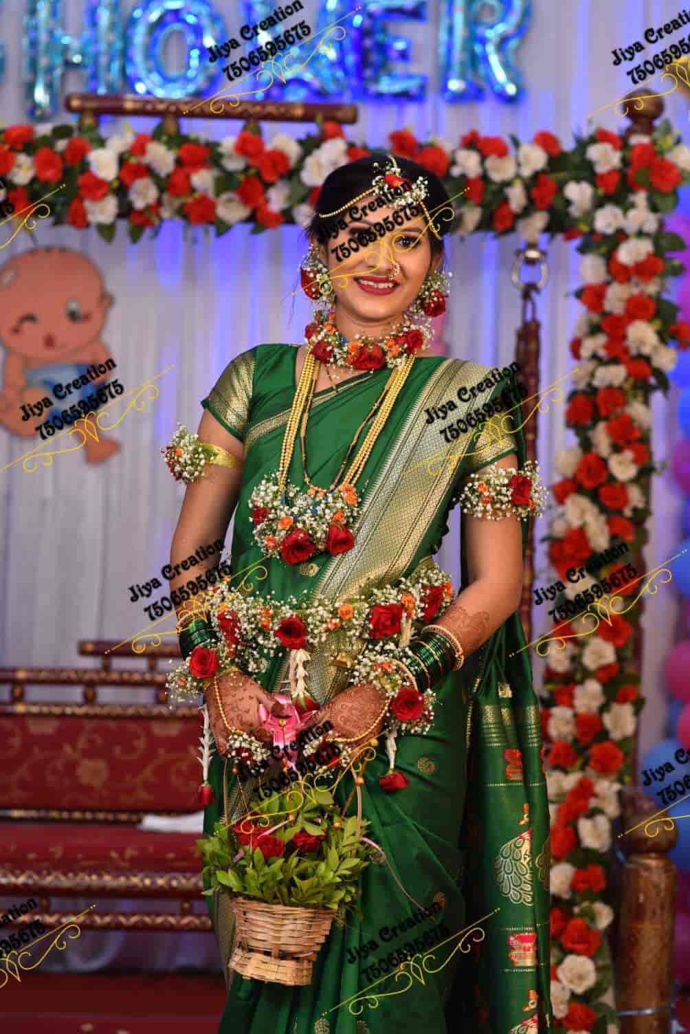 Real Flower Jewellery For Baby Shower In Mumbai Best Flower Site