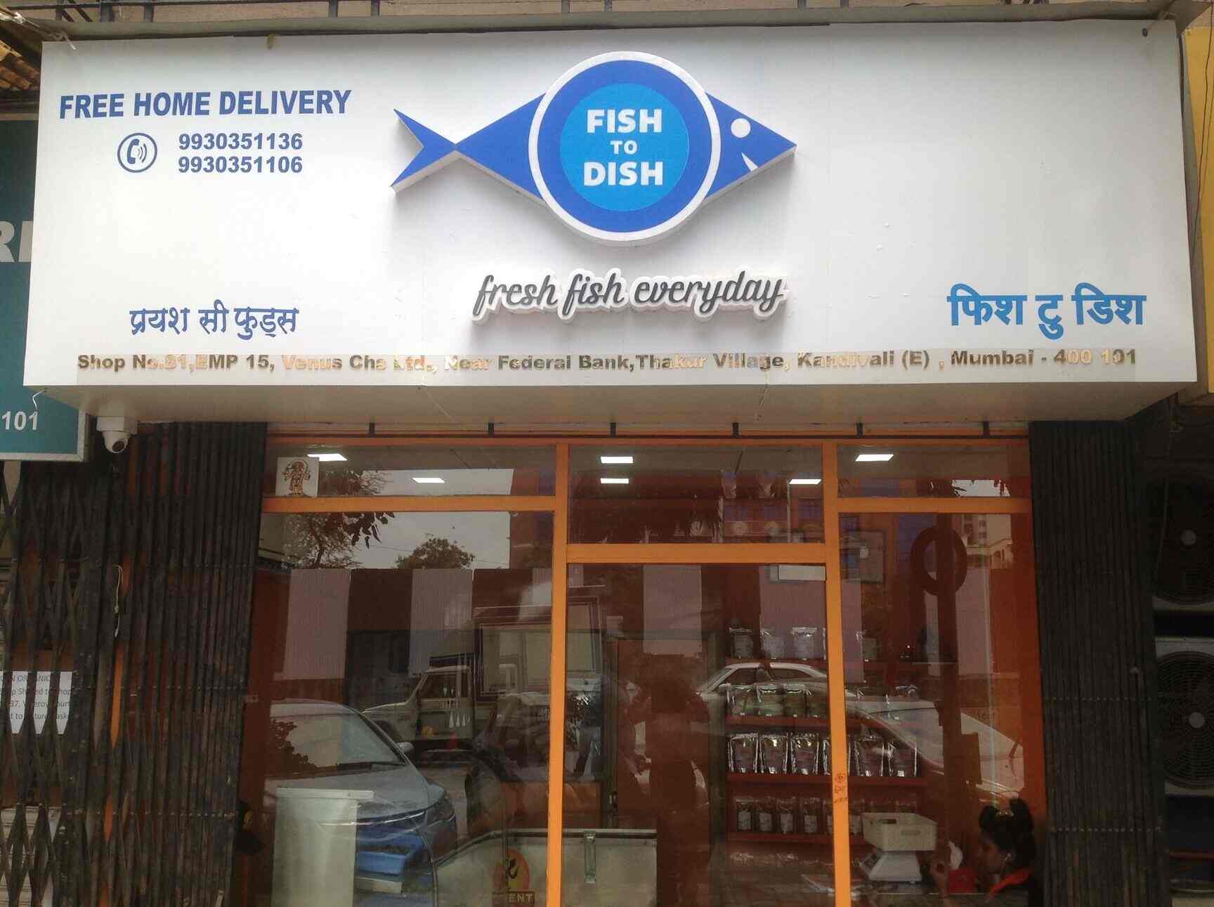 Fish To Dish Thakur Village Kandivali East Fish Retailers In