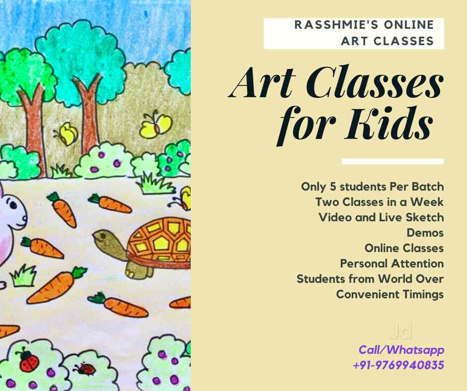 Rasshmie S Art And Craft Classes Workshops Online Drawing Classes In Navi Mumbai Mumbai Justdial Artisans are busy around the clock at workshops in south mumbai's lalbaug district, as it's a race against time to get all the idols finished.