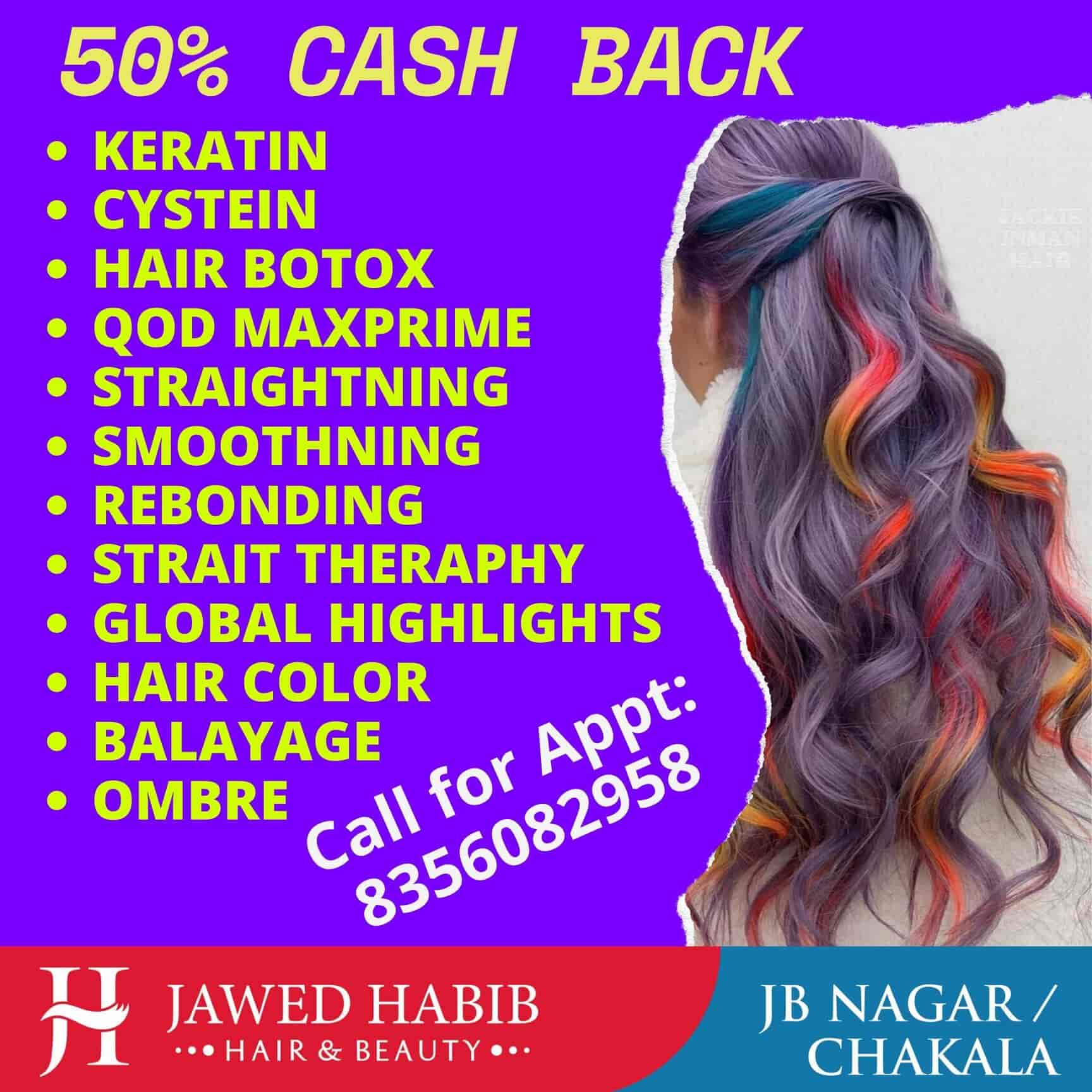 Jawed Habib Smoothening For Short Hair Smoothening Jawed Habib