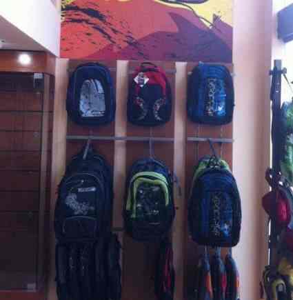 sky bag orange backpack