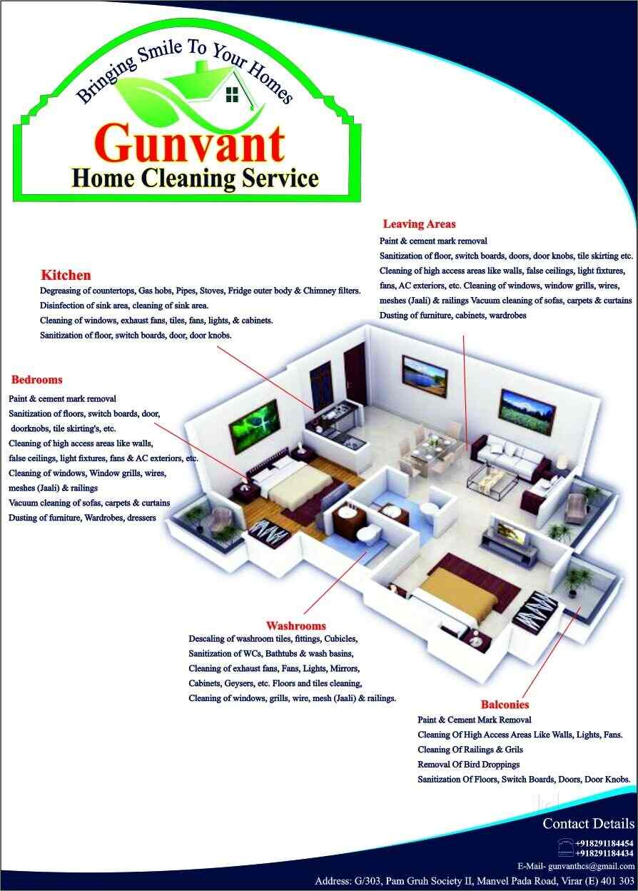 Gunvant Home Cleaning Service Lower Parel Residential Cleaning
